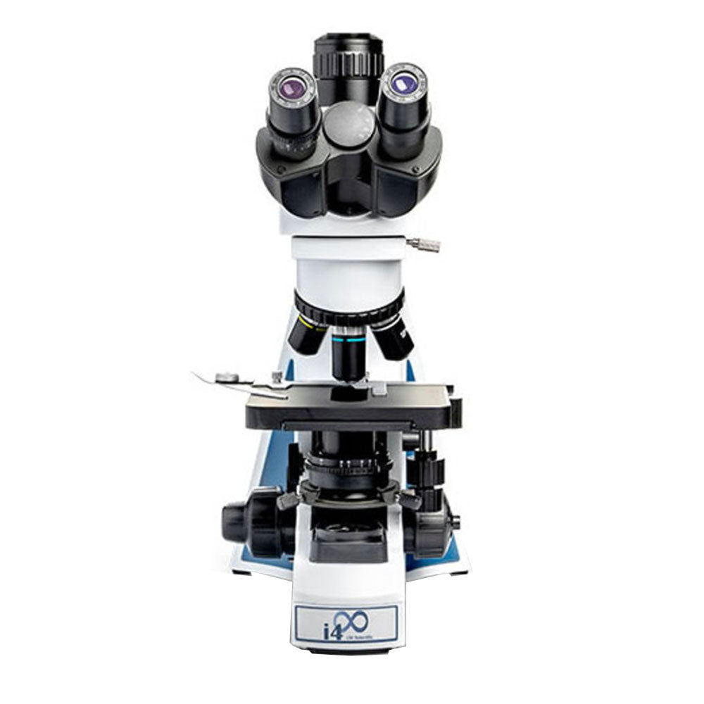LW Scientific i4M-TN4A-iSL3 i-4 Trinocular Microscope Semi Plan