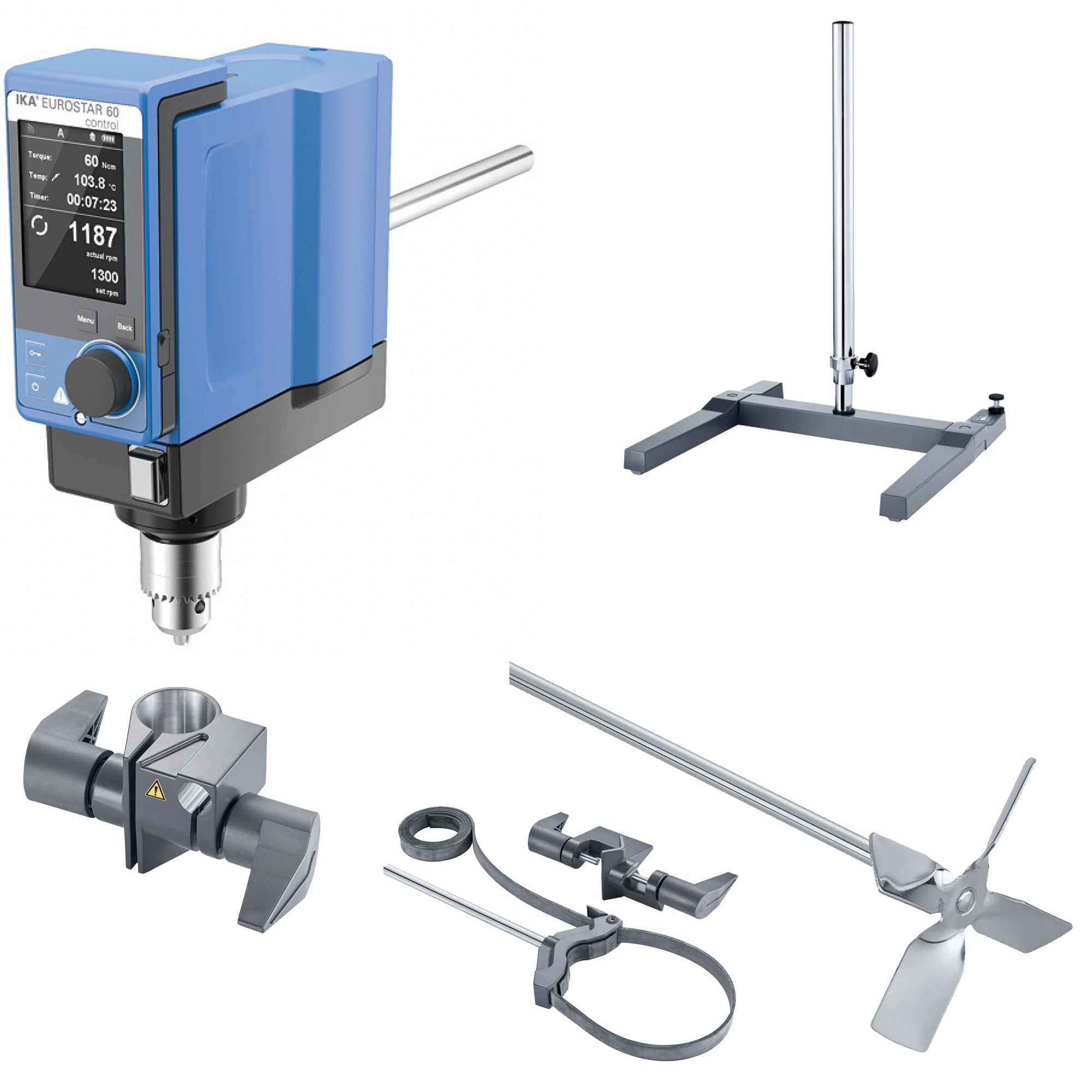 IKA Eurostar 60 Control Overhead Stirrer Package 10003747