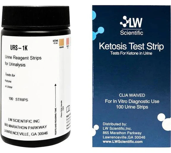 LW Scientific® Urine Reagent Test Strips, 100pcs/Vial