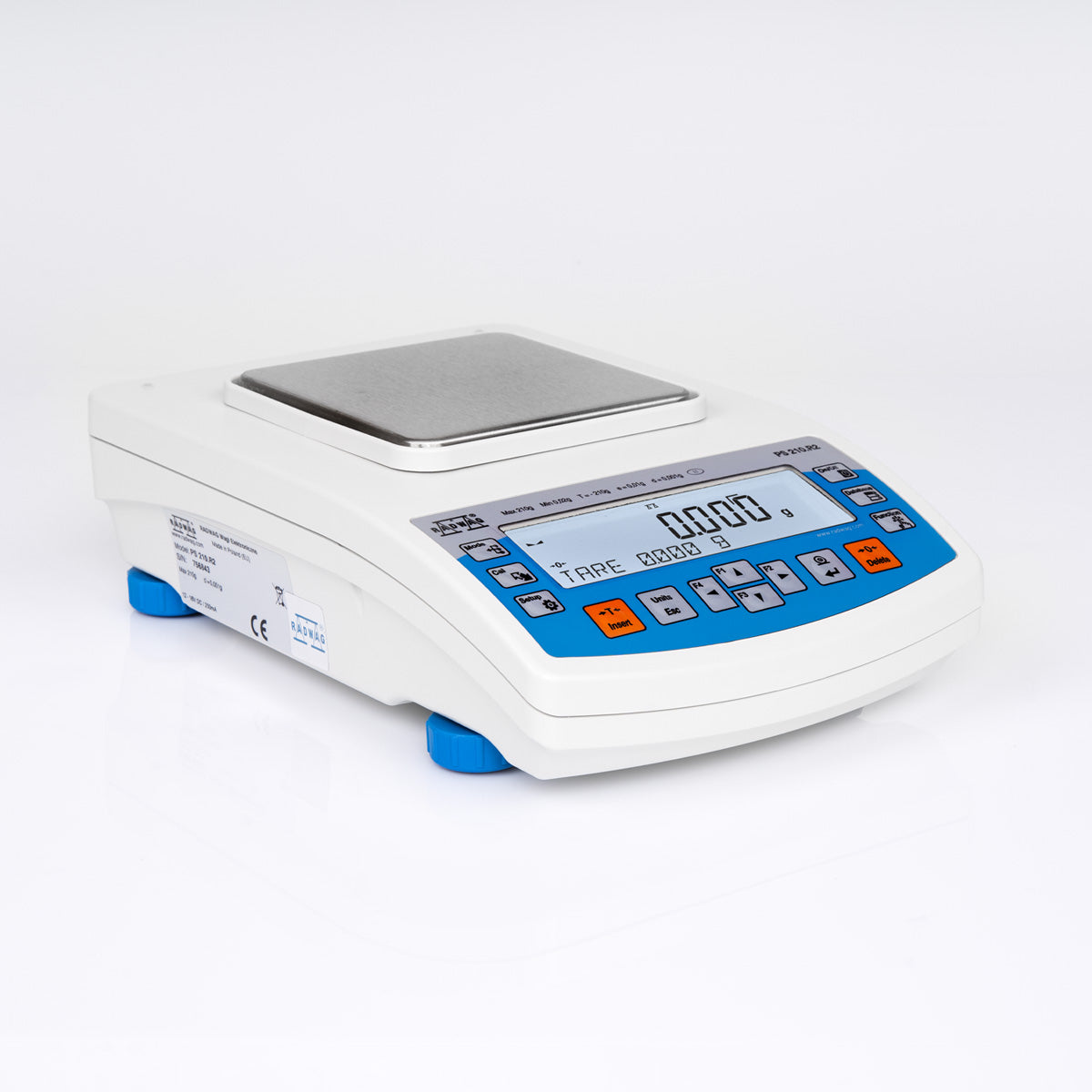 Radwag® PS 750.R1 Precision Balance, 750g x 1mg, WL-213-0022