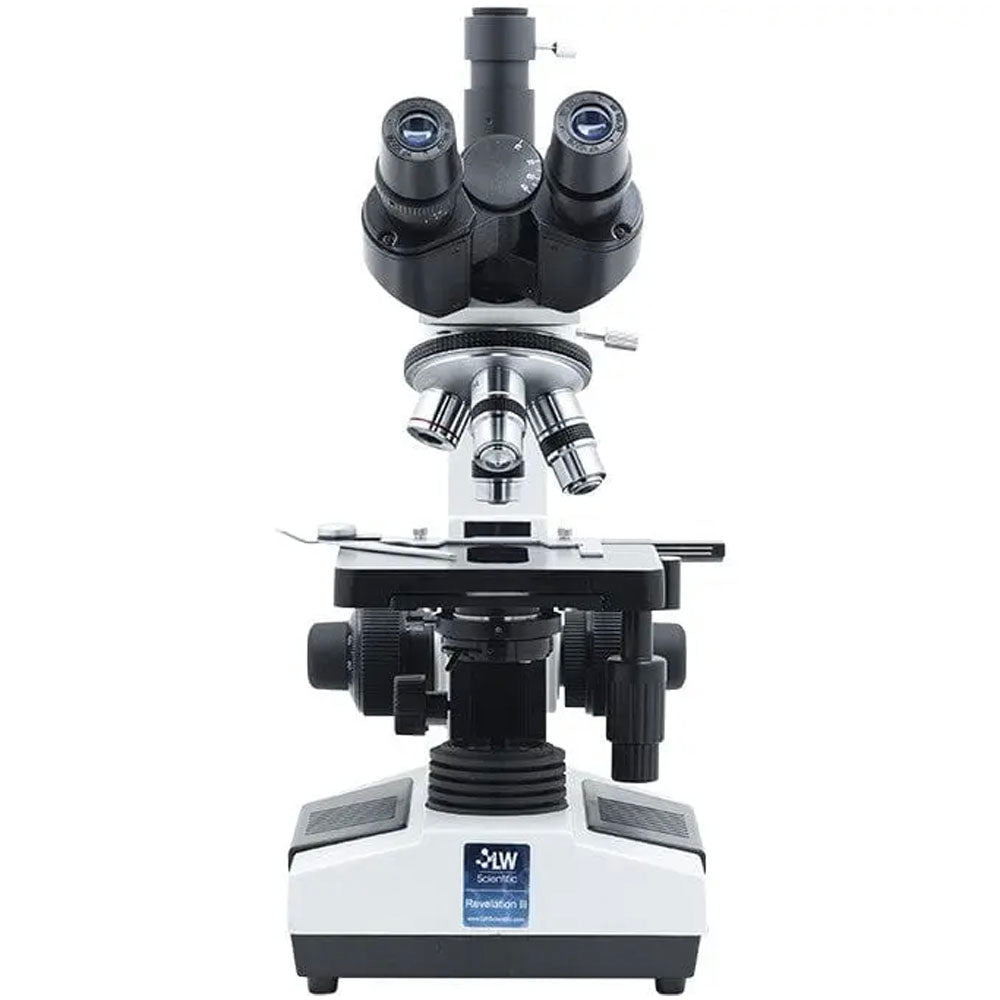 LW Scientific Revelation III R3M-TN4A-DPL3 Microscope Trinocular
