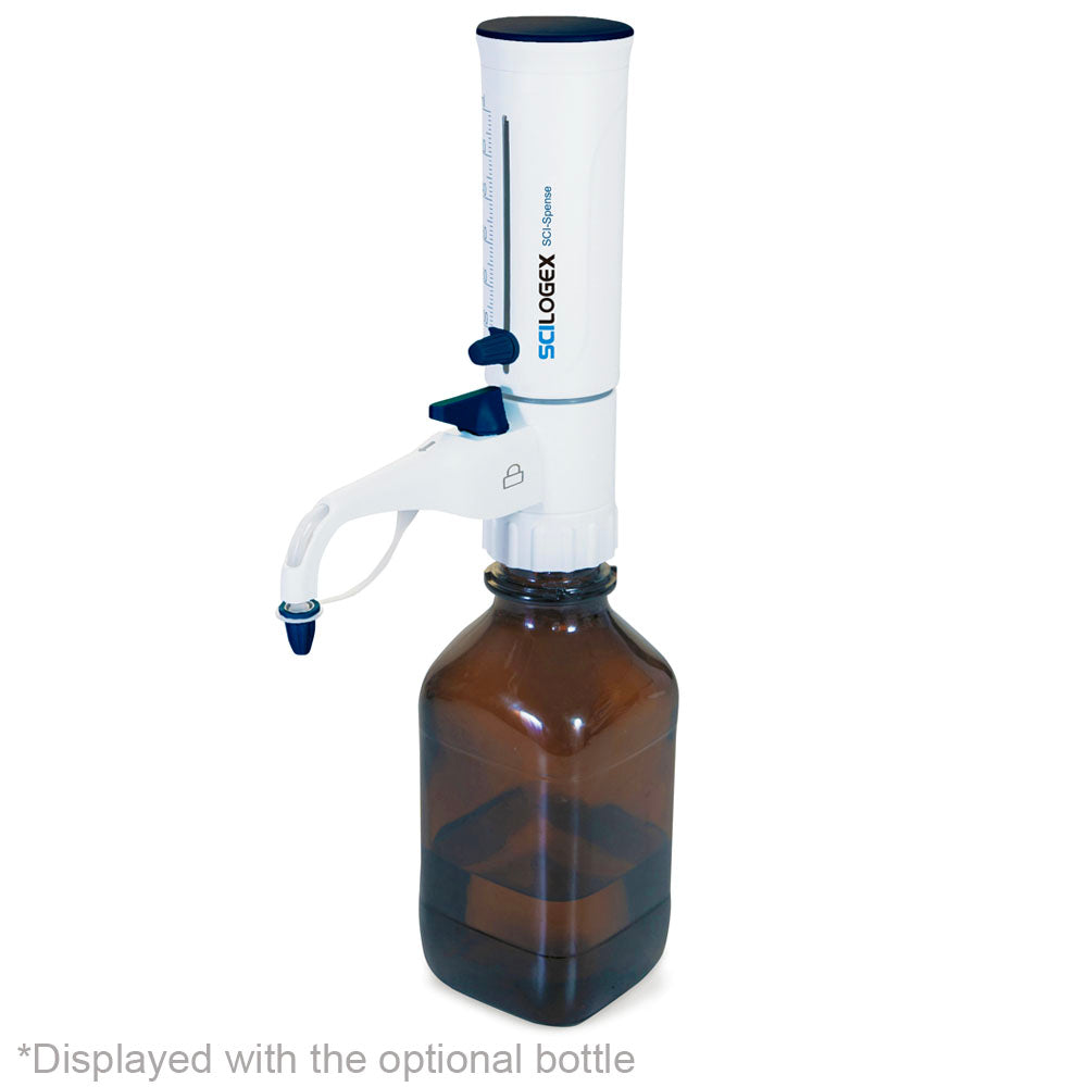 Scilogex® SCI-Spense2™ Bottle-top Dispenser w/Adapters, 0.5-5ml, 701211100109