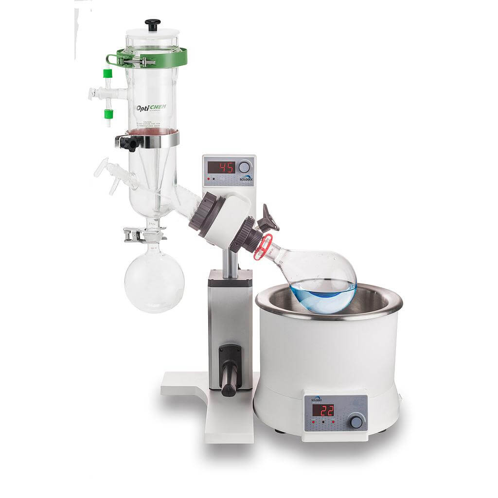 Scilogex® SCI100-S® Manual Lift Rotary Evaporator w/Dry Ice Condenser, 6030120220