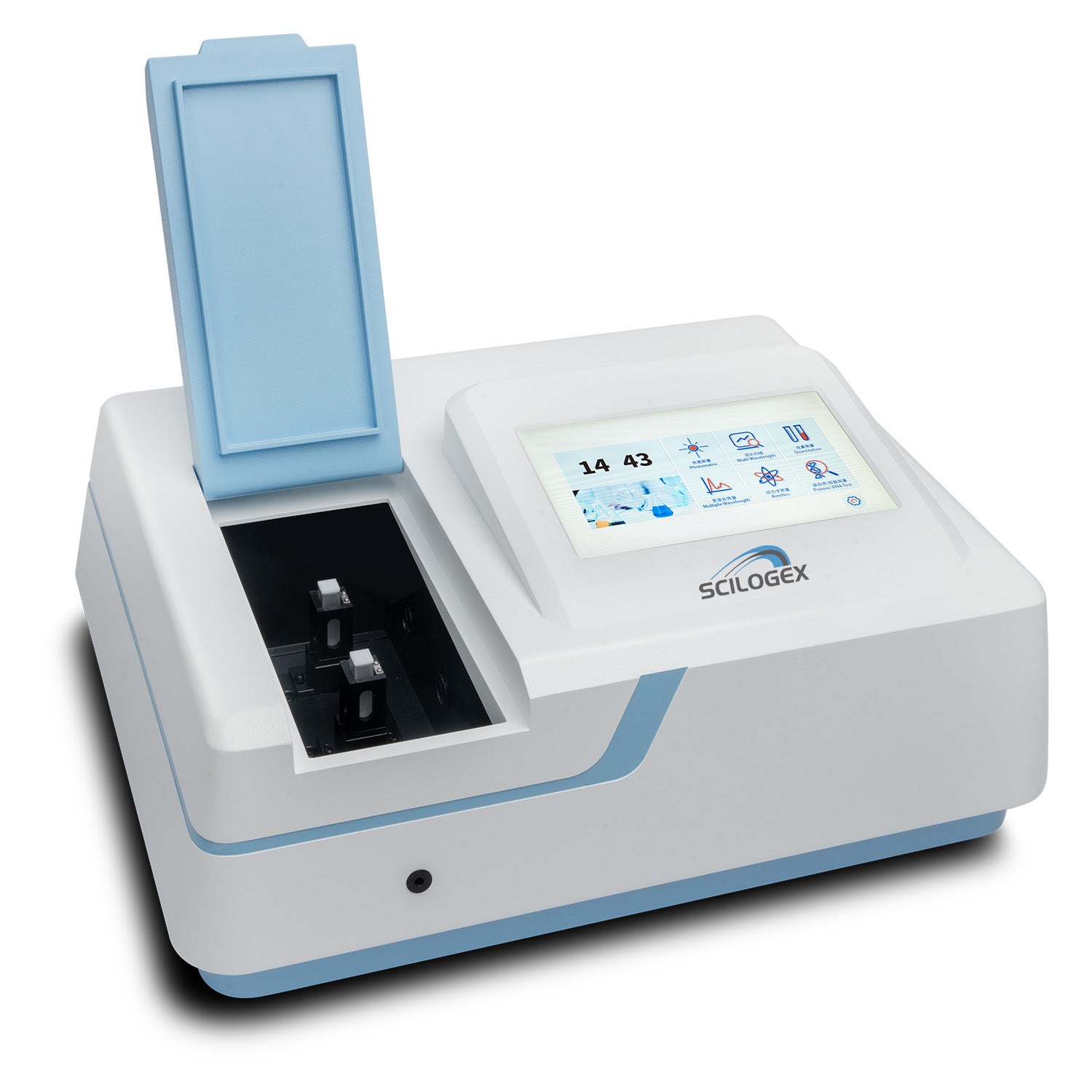 SCILOGEX SCI-3102UV Double-Beam Spectrophotometer 190-1100nm, 2mm bandwidth US Plug 40104201