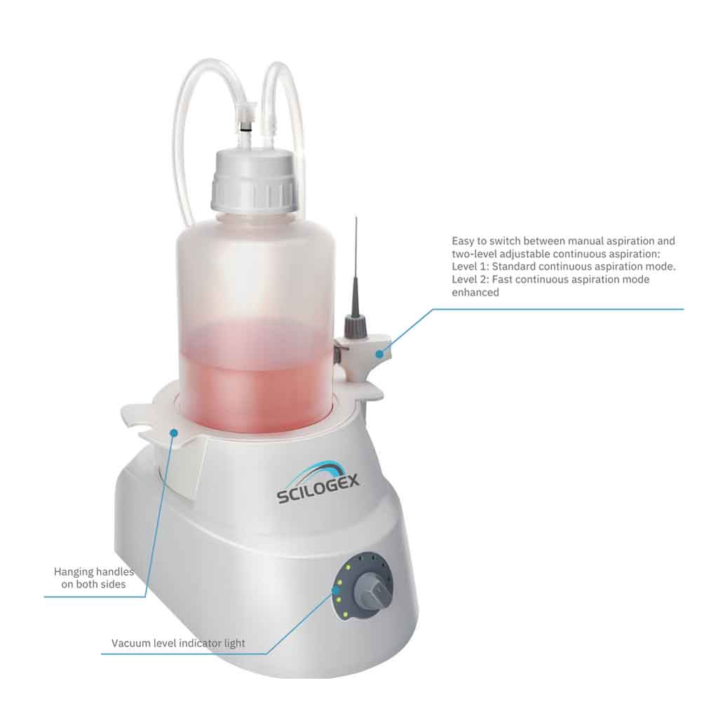 Scilogex® SCIVac-E™ 2 Liter Vacuum Aspirator, 76200001