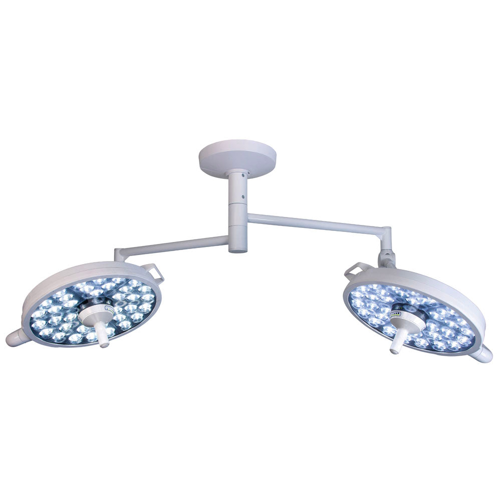 Bovie XLD-DC MI 1000 Dual Medical Illumination Ceiling Mount Surgical Light