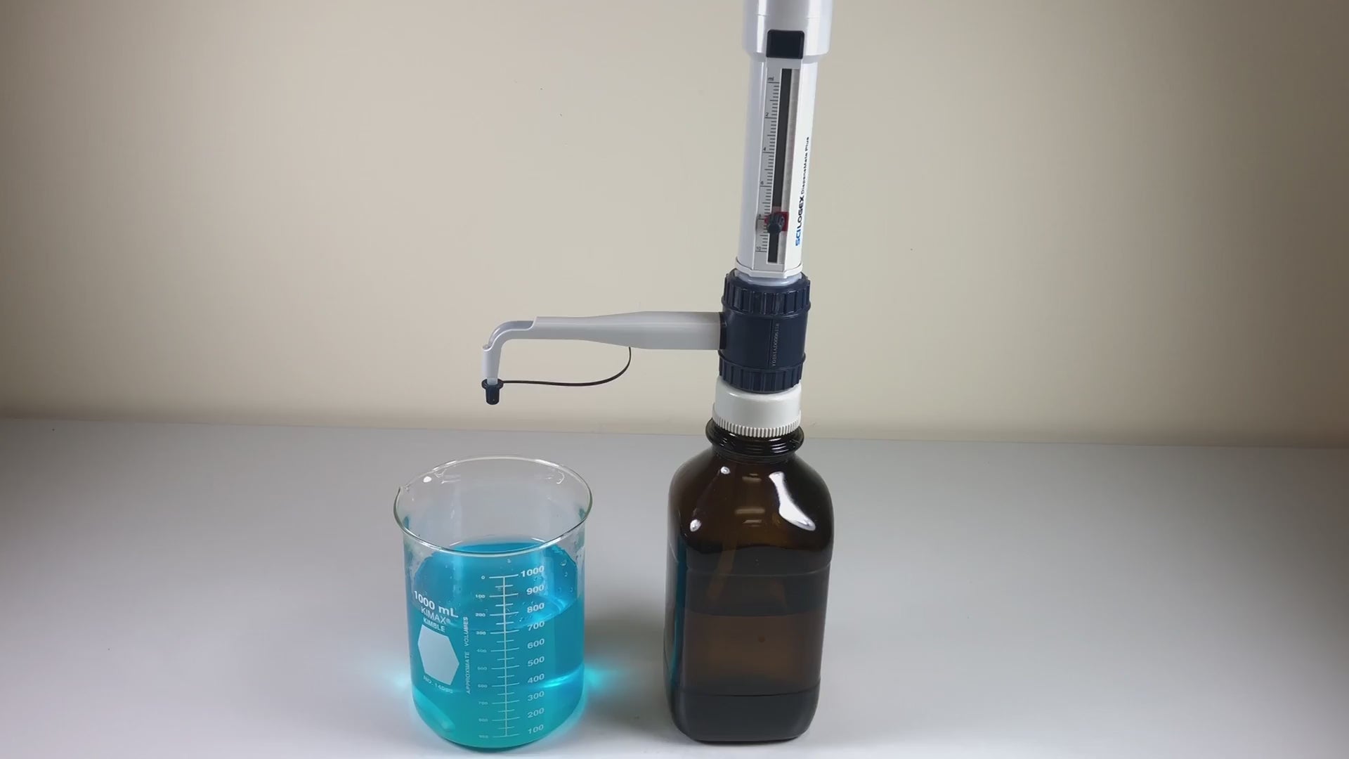 Scilogex® SCI-Spense™ Bottle-top Dispenser w/Adapters, 5-50ml, 73110004