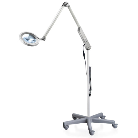 Derungs D15953110 Opticlux LED 10-2 P TX, Double Arm, Woods - Floor Stand